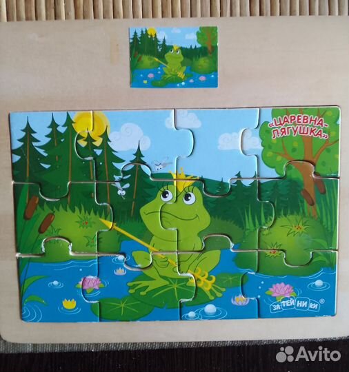 Пазлы деревянные. За всё 500