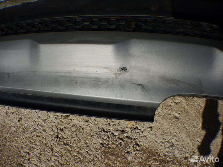 Юбка заднего бампера Hyundai Santa Fe 4