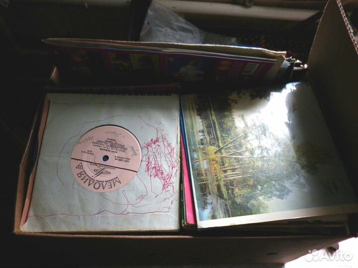 Проигрыватель + пластинки