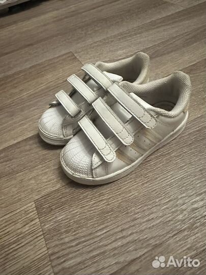 Кеды для девочки adidas superstar 26