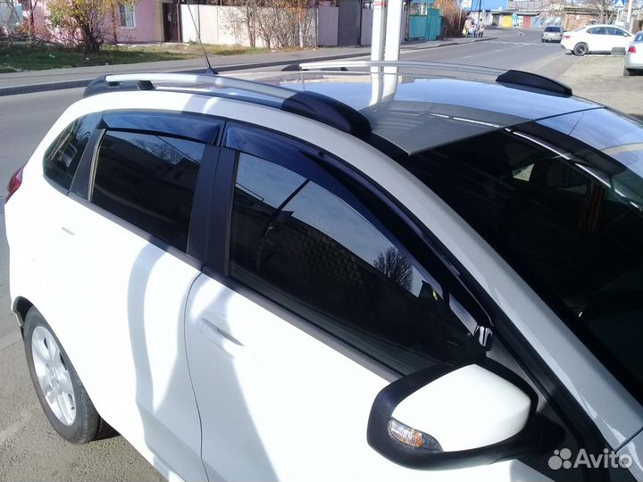 Рейлинги на крышу Лада Х Рей, Серебристые