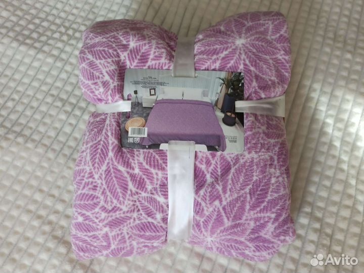 Плед флисовый новый