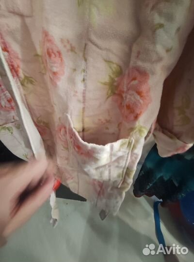 Халат махровый женский с капюшоном