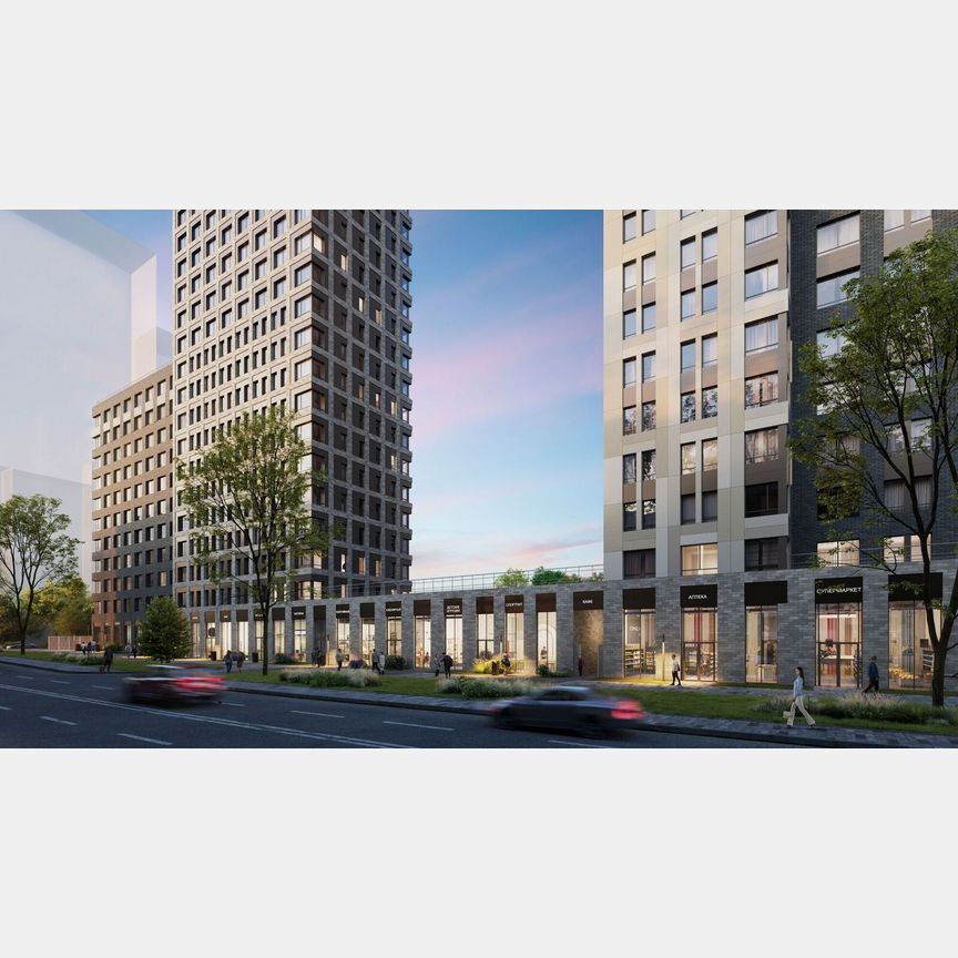 1-к. квартира, 39,8 м², 10/40 эт.