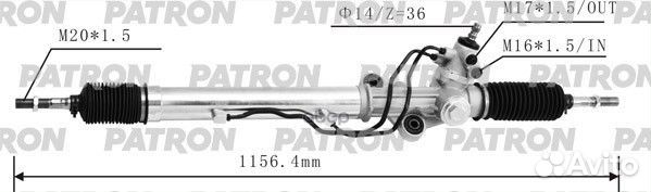 Рейка рулевая гидравлическая toyota: land cruis