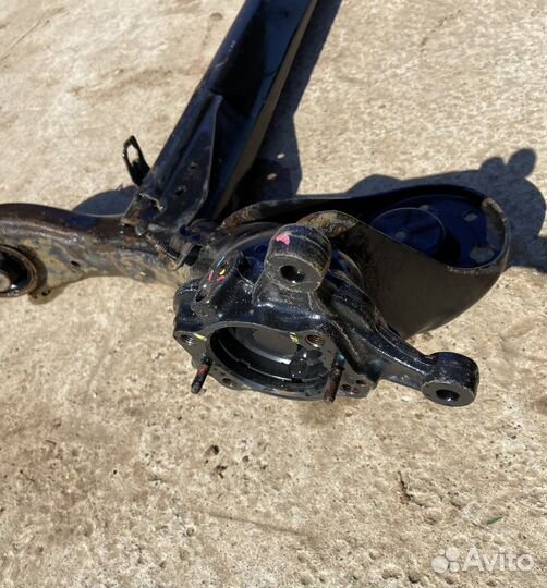 Задняя балка hyundai solaris