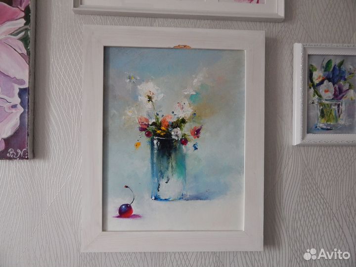 Картина маслом на холсте натюрморт
