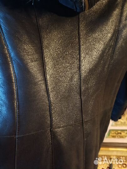 Дубленка натуральная женская 42 44