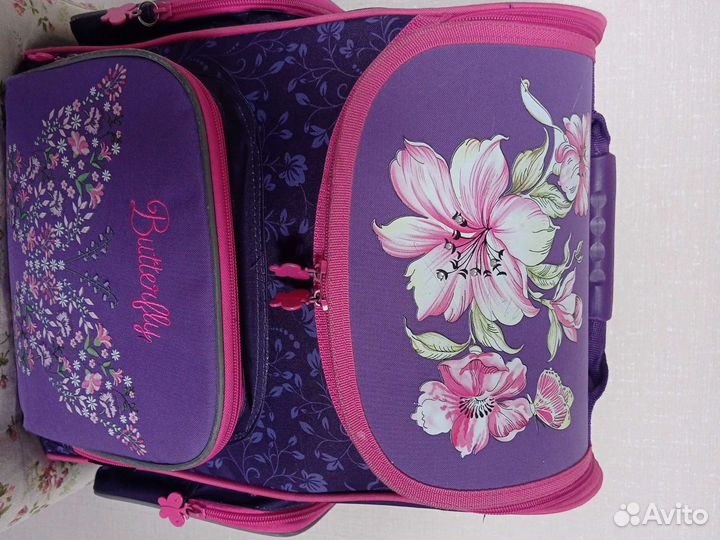 Ранец школьный для девочки бу