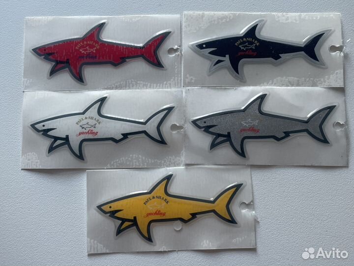 Paul & shark наклейки