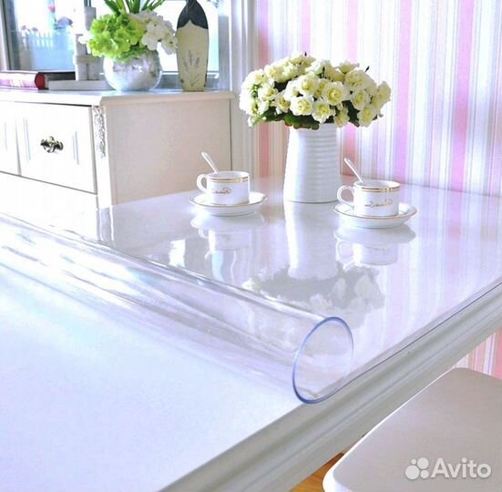 Защитная прозрачная пленка пвх, мягкое стекло