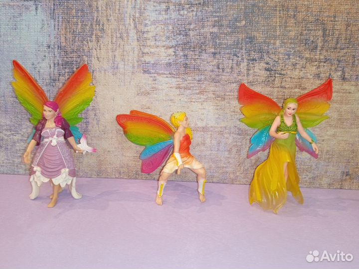 Редкая фигурка Schleich Радужной Эльфийки