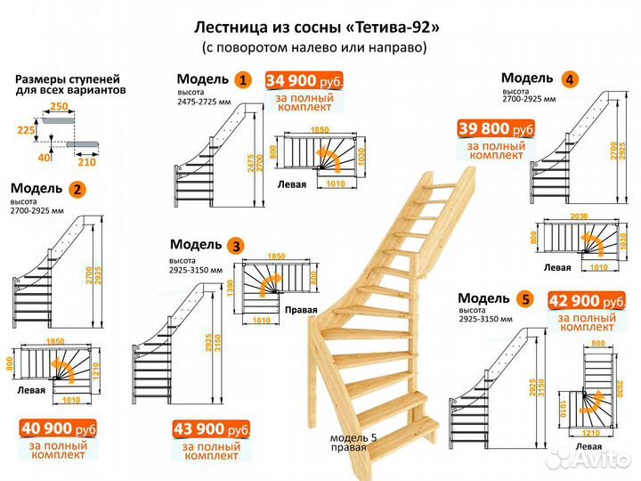 Лестница на 2 этаж