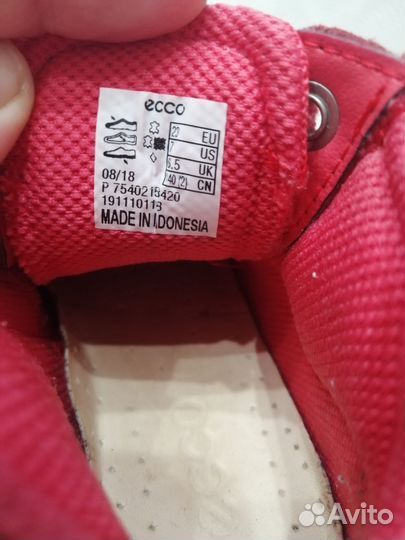 Ботинки для девочки Экко 23р