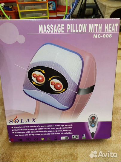 Массажер Solax Pillow MC-008