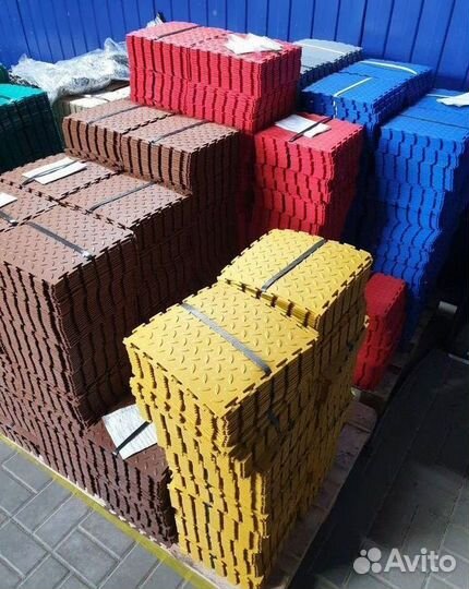 Модульная плитка пвх