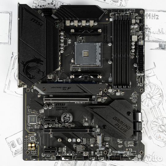 Материнская плата MSI MPG B550 gaming plus AM4