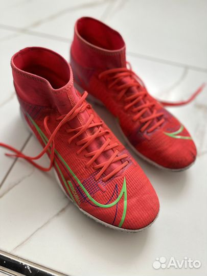 Бутсы сороконожки Nike mercurial superfly 8 TF