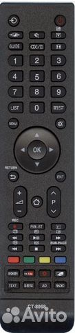 Пульт Toshiba CT-8068 для телевизора