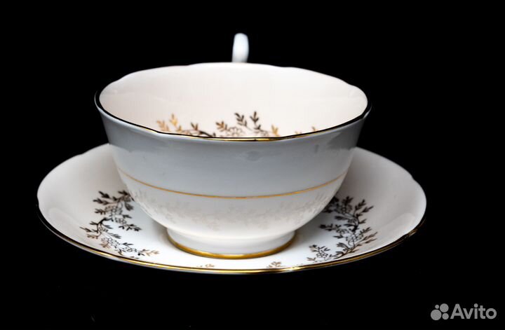 Чайная пара Роял Графтон, винтаж, Англия