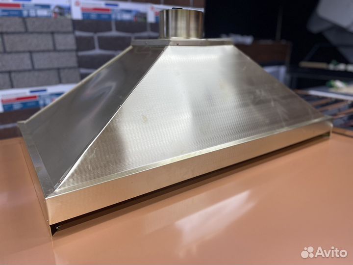 Зонт вытяжной с жироуловителем купить на заказ