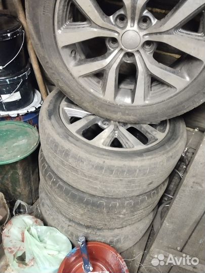 Литые диски r17 на mitsubishi lancer 10