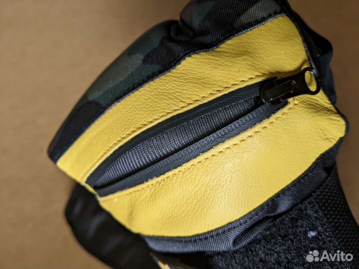 Крабы Jacome L с защитой запястья Кожа Мембра