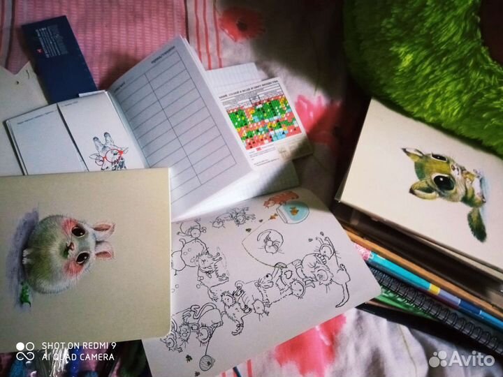 Тетради разные