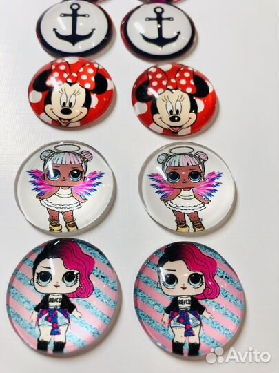 Кабошон для рукоделия (стекло)