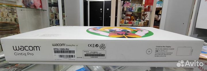 Интерактивный дисплей wacom Cintiq Pro 13 (DTH-132