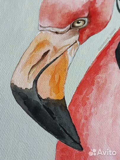 Интерьерная картина «Фламинго» под заказ