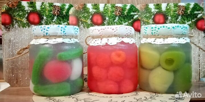 Мыло ручной работы *Соленья, варенье*