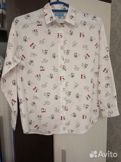 Рубашка для девочки школьная