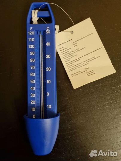 Термометр для бассейна новый