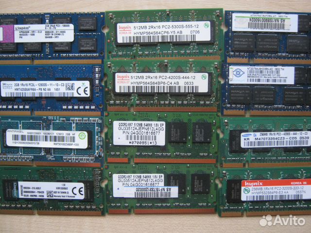 Память для пк и Ноутбука DDR1,DDR2,DDR3 купить в Москве | Электроника ...