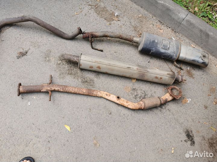 Глушитель на шевролет круз