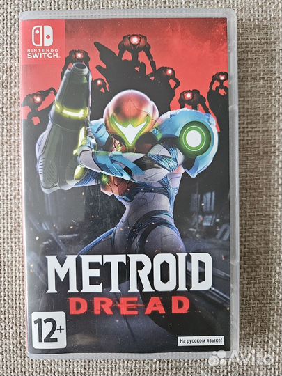 Metroid dread nintendo switch