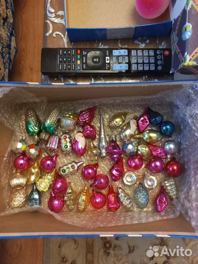 Елочные игрушки СССР редкие