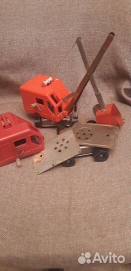 Экскаватор Игрушка СССР