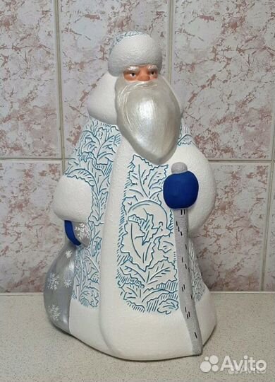 Игрушка. Дед Мороз. СССР. Ручная роспись. 26 см