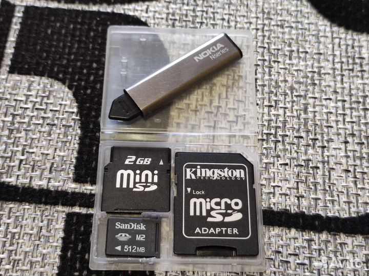 Флэшки SonyErricson M2/512Mb - Nokia Mini SD/2Gb
