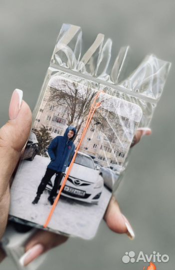 Ароматизаторы оптом в машину с Вашим фото