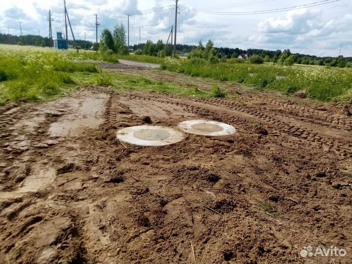 Септик под ключ. Дренаж участка. Колодец под ключ