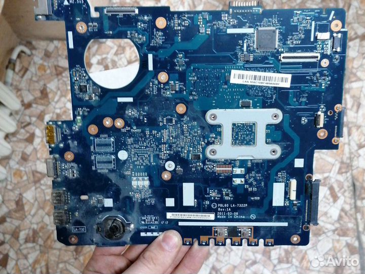 Материнская плата Asus k53u x53b