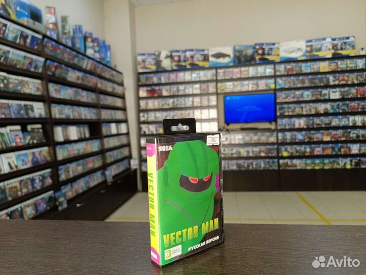 Vector man sega (новый товар)