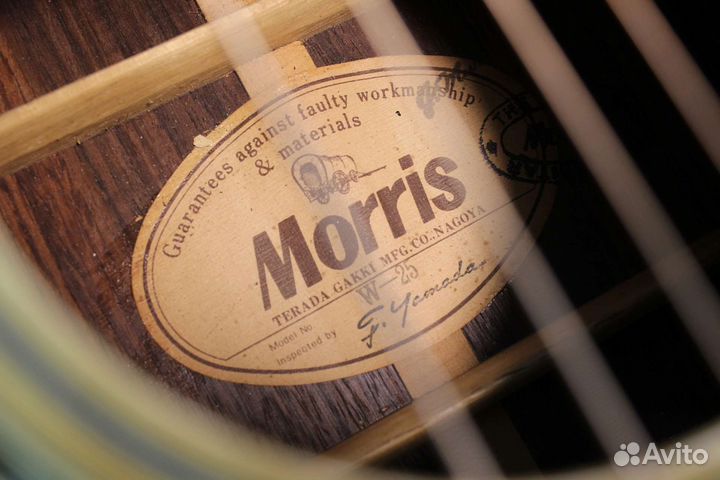 Morris W-25 гитара, Япония