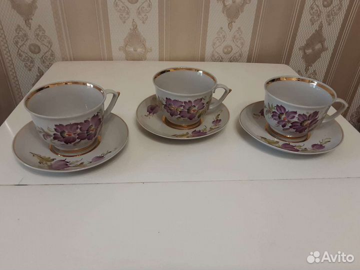 Винтажная фарфоровая посуда СССР