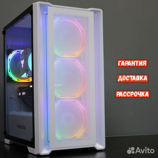 Игровой пк intel 12400f / 3060 TI / 16gb ddr4 /512