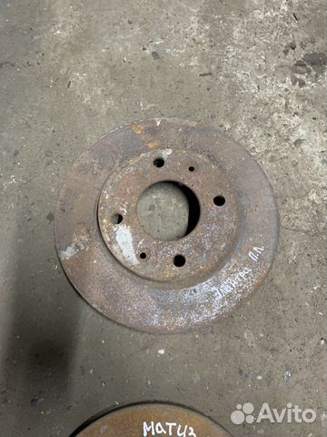 Тормозной диск передний hyundai elantra xd