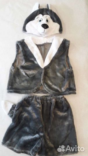 Новогодний костюм волка аренда